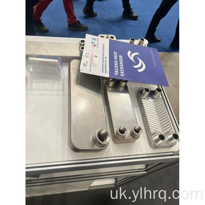 Теплообмінник з нержавіючої сталі